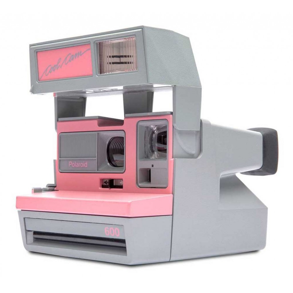 Polaroid Originals - Polaroid 600 Camera - Cool Cam - Pink & Grey
