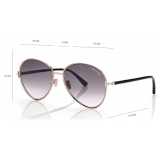 Tom Ford - Rio Sunglasses - Occhiali da Sole Pilota - Oro - FT1028 - Occhiali da Sole - Tom Ford Eyewear