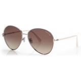 Tom Ford - Rio Sunglasses - Occhiali da Sole Pilota - Palladio - FT1028 - Occhiali da Sole - Tom Ford Eyewear