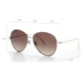 Tom Ford - Rio Sunglasses - Occhiali da Sole Pilota - Palladio - FT1028 - Occhiali da Sole - Tom Ford Eyewear