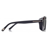 Tom Ford - Rosco Sunglasses - Occhiali da Sole Navigatore - Nero - FT1022 - Occhiali da Sole - Tom Ford Eyewear