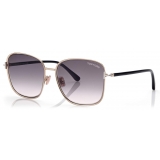 Tom Ford - Fern Sunglasses - Occhiali da Sole Squadrati - Oro - FT1029 - Occhiali da Sole - Tom Ford Eyewear