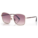 Tom Ford - Fern Sunglasses - Occhiali da Sole Squadrati - Oro Rosa Sfumato - FT1029 - Occhiali da Sole - Tom Ford Eyewear