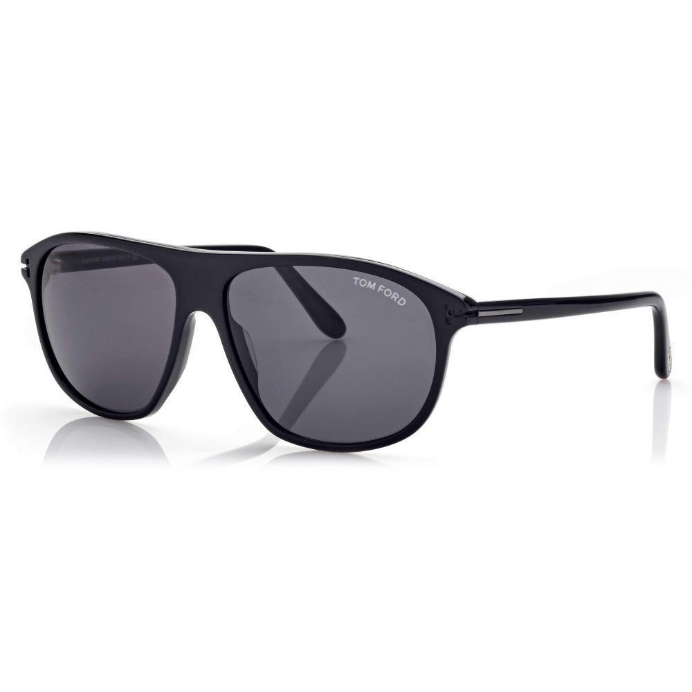 Tom Ford - Prescott Sunglasses - Pilot Sunglasses - Black - FT1027-N ...
