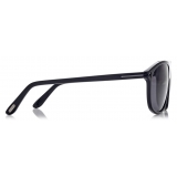Tom Ford - Prescott Sunglasses - Occhiali da Sole Pilota - Nero - FT1027-N - Occhiali da Sole - Tom Ford Eyewear