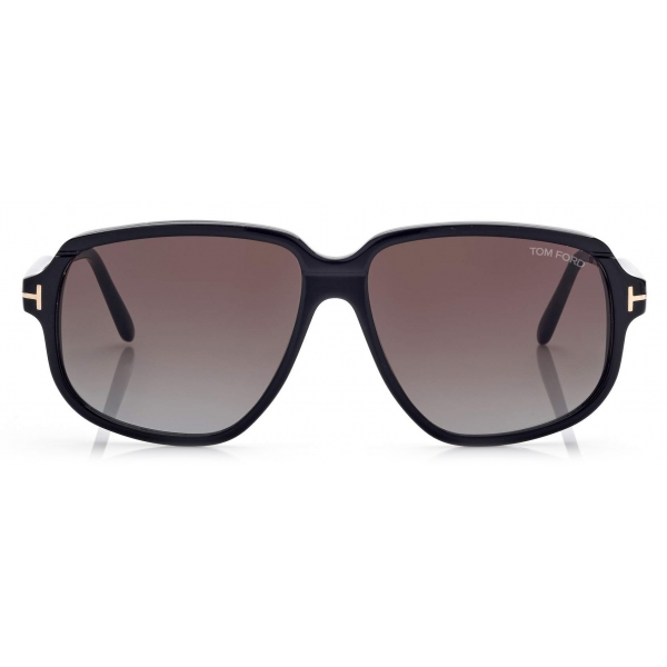 Tom Ford - Anton Sunglasses - Occhiali da Sole Squadrati - Nero - FT1024 - Occhiali da Sole - Tom Ford Eyewear
