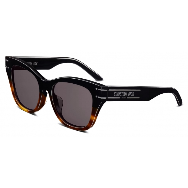 Dior - Sunglasses - DiorSignature B4F - Black Brown Tortoiseshell - Dior Eyewear