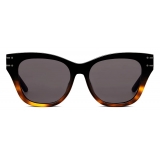 Dior - Occhiali da Sole - DiorSignature B4F - Nero Marrone Tartaruga - Dior Eyewear