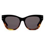 Dior - Sunglasses - DiorSignature B4F - Black Brown Tortoiseshell - Dior Eyewear