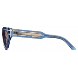 Dior - Sunglasses - DiorSignature B7I - Transparent Blue - Dior Eyewear