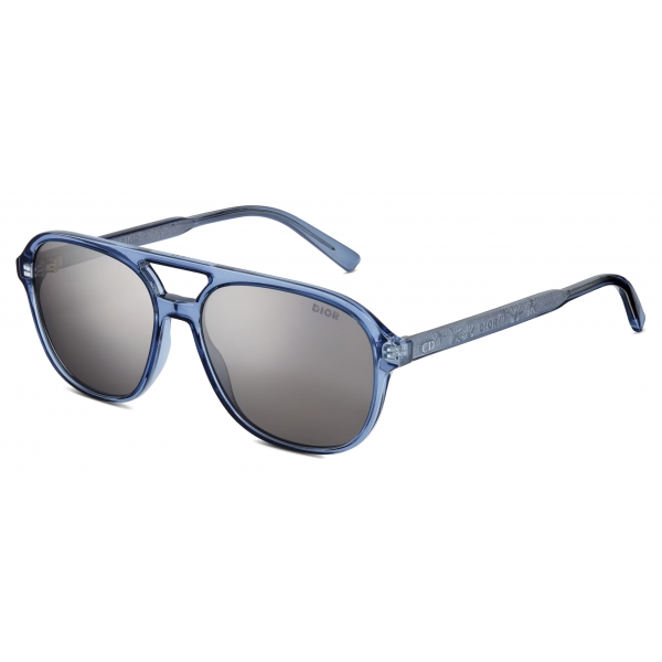 Dior - Sunglasses - InDior N1I Bioacetate - Transparent Blue - Dior Eyewear