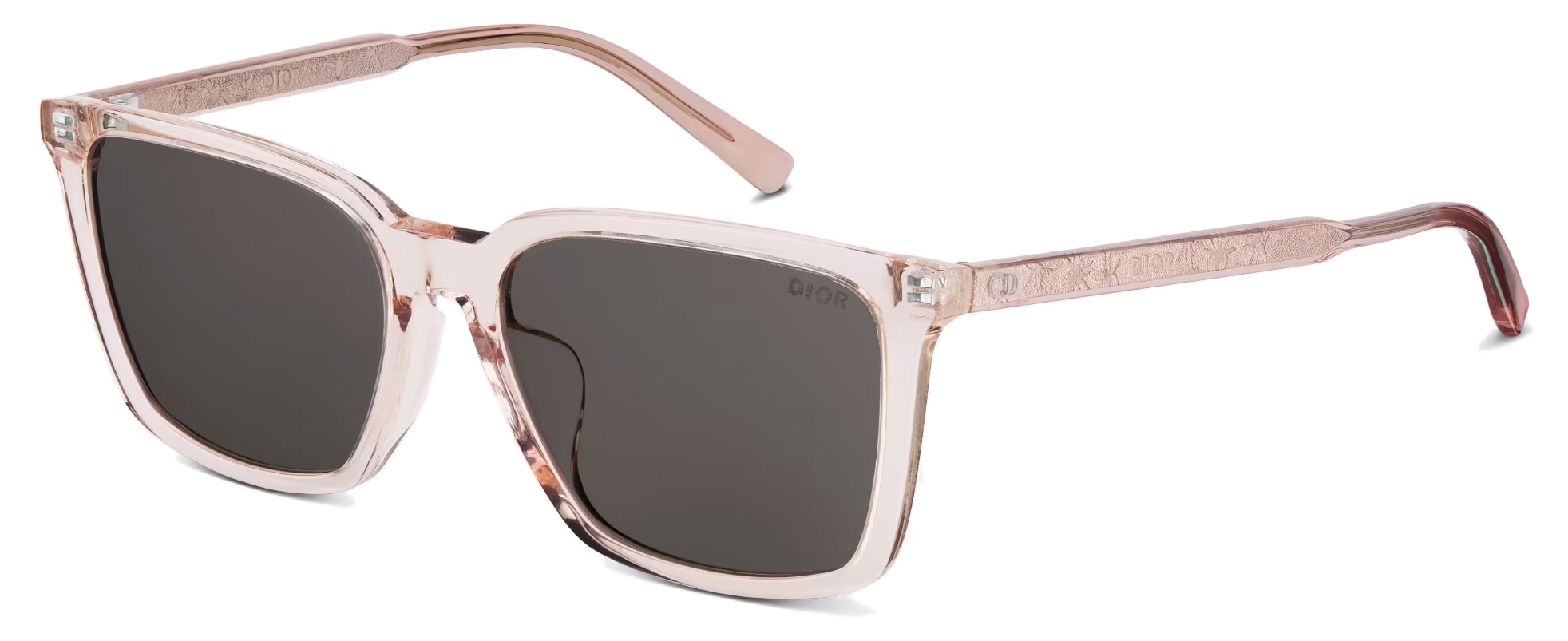 Dior - Sunglasses - InDior S4F Bioacetate - Transparent Nude Gray - Dior  Eyewear - Avvenice