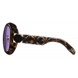 Dior - Sunglasses - Lady 95.22 R2F - Brown Tortoiseshell Purple - Dior Eyewear