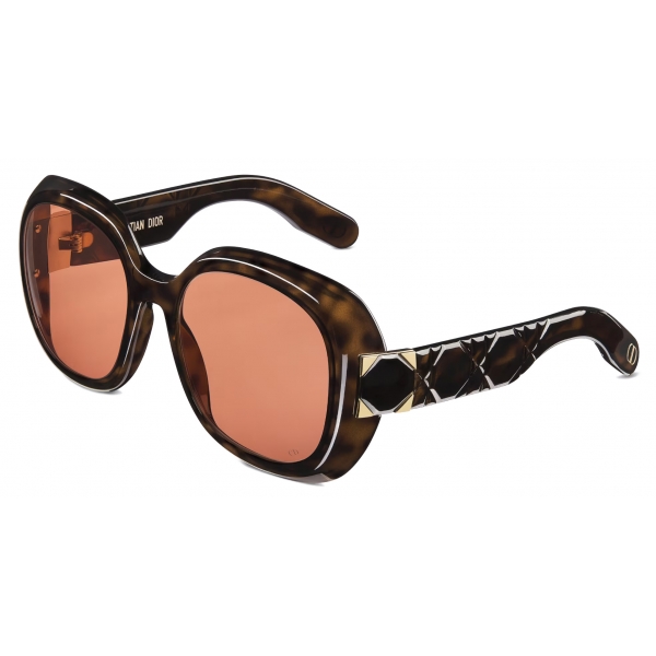 Dior - Occhiali da Sole - Lady 95.22 R2I - Marrone Tartaruga Arancione - Dior Eyewear