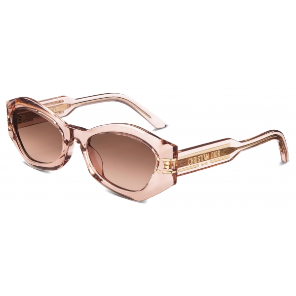 Dior - Sunglasses - DiorSignature B1U - Pink Transparent - Dior Eyewear