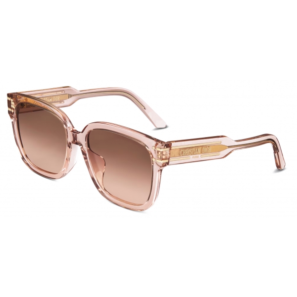 Dior - Sunglasses - DiorSignature S7F - Pink Transparent - Dior Eyewear