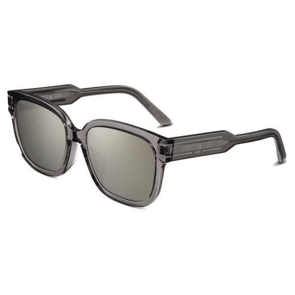 Dior - Sunglasses - DiorSignature S7F - Gray Transparent - Dior Eyewear