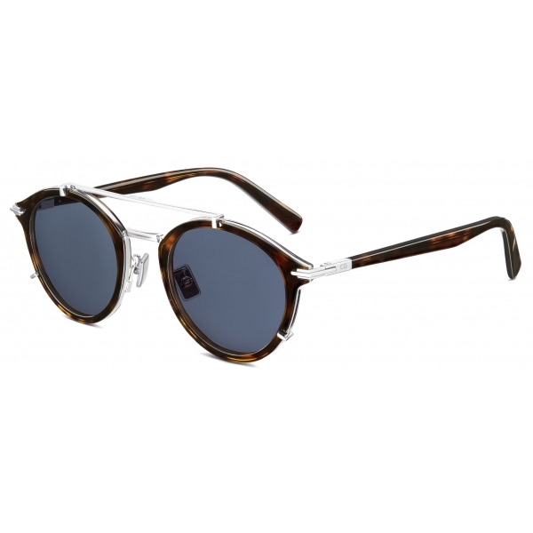 Dior - Sunglasses - DiorBlackSuit R7U BioAcetate - Tortoiseshell Brown Blue - Dior Eyewear