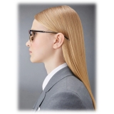 Thom Browne - Acetate and Titanium Rectangular Sunglasses - Black Gold - Thom Browne Eyewear