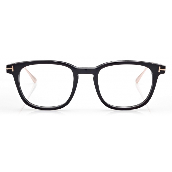 Tom Ford - Square Horn Opticals - Square Optical Glasses - Black Horn - FT5884-P - Optical Glasses - Tom Ford Eyewear