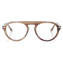 Tom Ford - Pilot Horn Opticals - Cat Eye Optical Glasses - Green Horn - FT5883-P - Optical Glasses - Tom Ford Eyewear