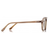 Tom Ford - Pilot Horn Opticals - Cat Eye Optical Glasses - Green Horn - FT5883-P - Optical Glasses - Tom Ford Eyewear