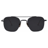Thom Browne - Titanium Square Aviator Sunglasses - Black Gold - Thom Browne Eyewear