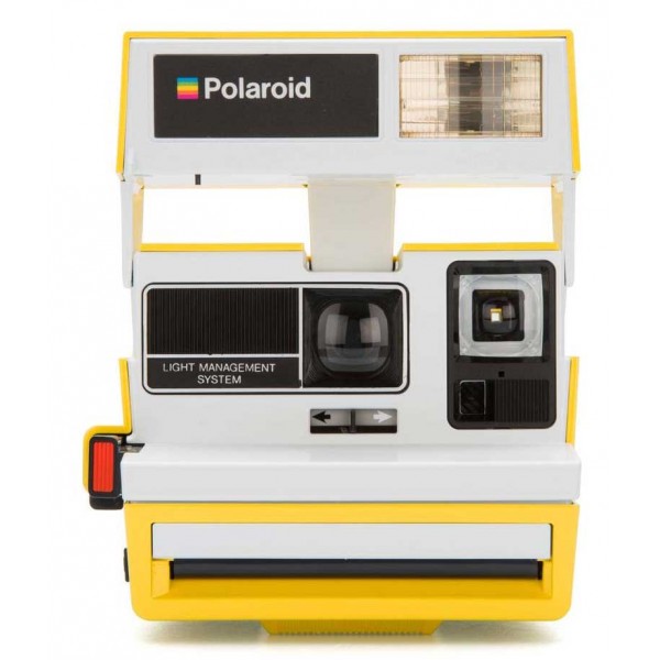 Polaroid Originals - Polaroid 600 Camera - Two Tone - Canary - Vintage Cameras - Polaroid Originals Camera