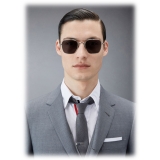Thom Browne - Titanium Square Aviator Sunglasses - Titanium Black - Thom Browne Eyewear