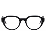 Thom Browne - Acetate Round Eyeglasses - Black - Thom Browne Eyewear