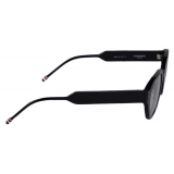 Thom Browne - Acetate Round Eyeglasses - Black - Thom Browne Eyewear