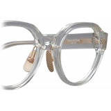Thom Browne - Acetate Round Eyeglasses - Crystal Clear - Thom Browne Eyewear