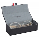 Thom Browne - Acetate Round Eyeglasses - Crystal Clear - Thom Browne Eyewear