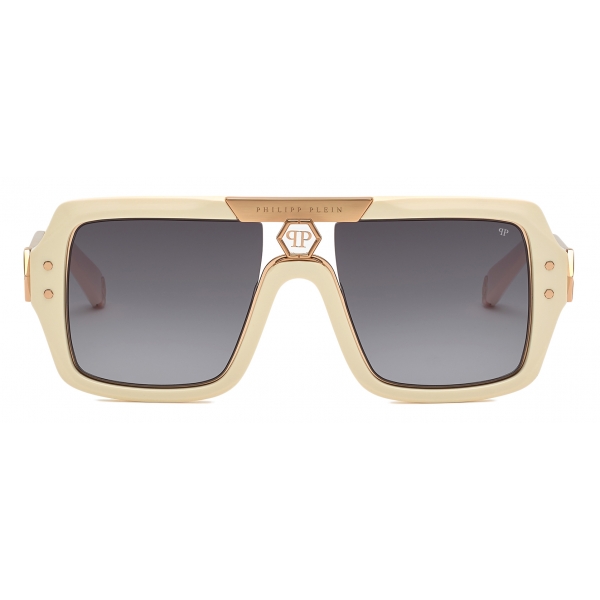 Philipp Plein - Square Sunglasses - Ivory - Sunglasses - Philipp Plein Eyewear - New Exclusive Luxury Collection