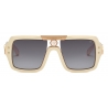 Philipp Plein - Occhiali da Sole Squadrati - Avorio - Occhiali da Sole - Philipp Plein Eyewear