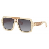 Philipp Plein - Square Sunglasses - Ivory - Sunglasses - Philipp Plein Eyewear - New Exclusive Luxury Collection