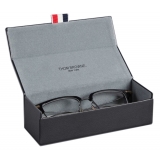 Thom Browne - Acetate and Titanium Rectangular Eyeglasses - Black Gold - Thom Browne Eyewear