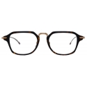 Thom Browne - Acetate and Titanium Rectangular Eyeglasses - Tortoiseshell White Gold - Thom Browne Eyewear