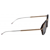 Thom Browne - Acetate and Titanium Rectangular Eyeglasses - Tortoiseshell White Gold - Thom Browne Eyewear