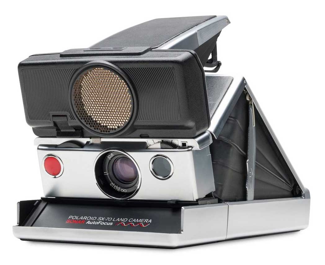 Polaroid Originals - Polaroid SX-70 Camera Autofocus - Silver ...