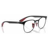 Ferrari - Ray-Ban - RB8327VM F041 51-20 - Official Original Scuderia New Collection - Occhiali da Vista - Eyewear