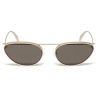 Alexander McQueen - Women's Bold Cat-Eye Sunglasses - Pink Smoke - Alexander McQueen Eyewear