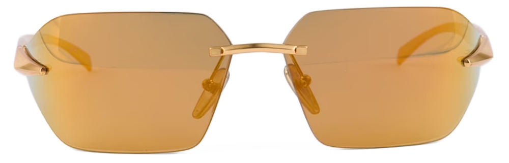 Prada Eyewear Runway geometric-frame Sunglasses | Grey | FARFETCH IN