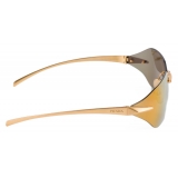 Prada - Prada Runway - Geometric Sunglasses - Yellow Gold Yellow - Prada Collection - Sunglasses - Prada Eyewear