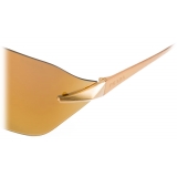Prada - Prada Runway Collection - Occhiali da Sole Geometrica - Oro Giallo - Prada Collection - Occhiali da Sole