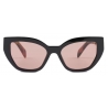 Prada - Prada Logo - Cat Eye Sunglasses - Mahogany - Prada Collection - Sunglasses - Prada Eyewear