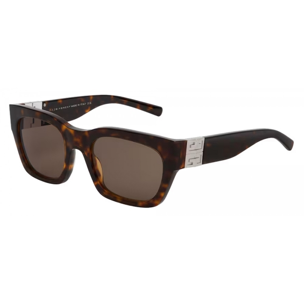 Givenchy - 4G Unisex Sunglasses in Acetate - Dark Havana - Sunglasses - Givenchy Eyewear