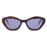 Prada - Prada Logo - Cat Eye Sunglasses - Briarwood Tortoiseshell Iris - Prada Collection - Sunglasses - Prada Eyewear