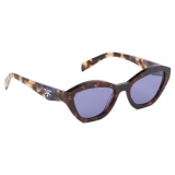 Prada - Prada Logo - Cat Eye Sunglasses - Briarwood Tortoiseshell Iris - Prada Collection - Sunglasses - Prada Eyewear
