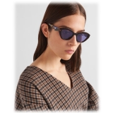 Prada - Prada Logo - Cat Eye Sunglasses - Briarwood Tortoiseshell Iris - Prada Collection - Sunglasses - Prada Eyewear